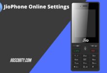 Jio Phone Online Setting
