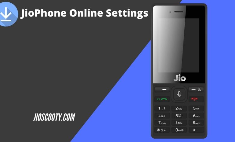Jio Phone Online Setting
